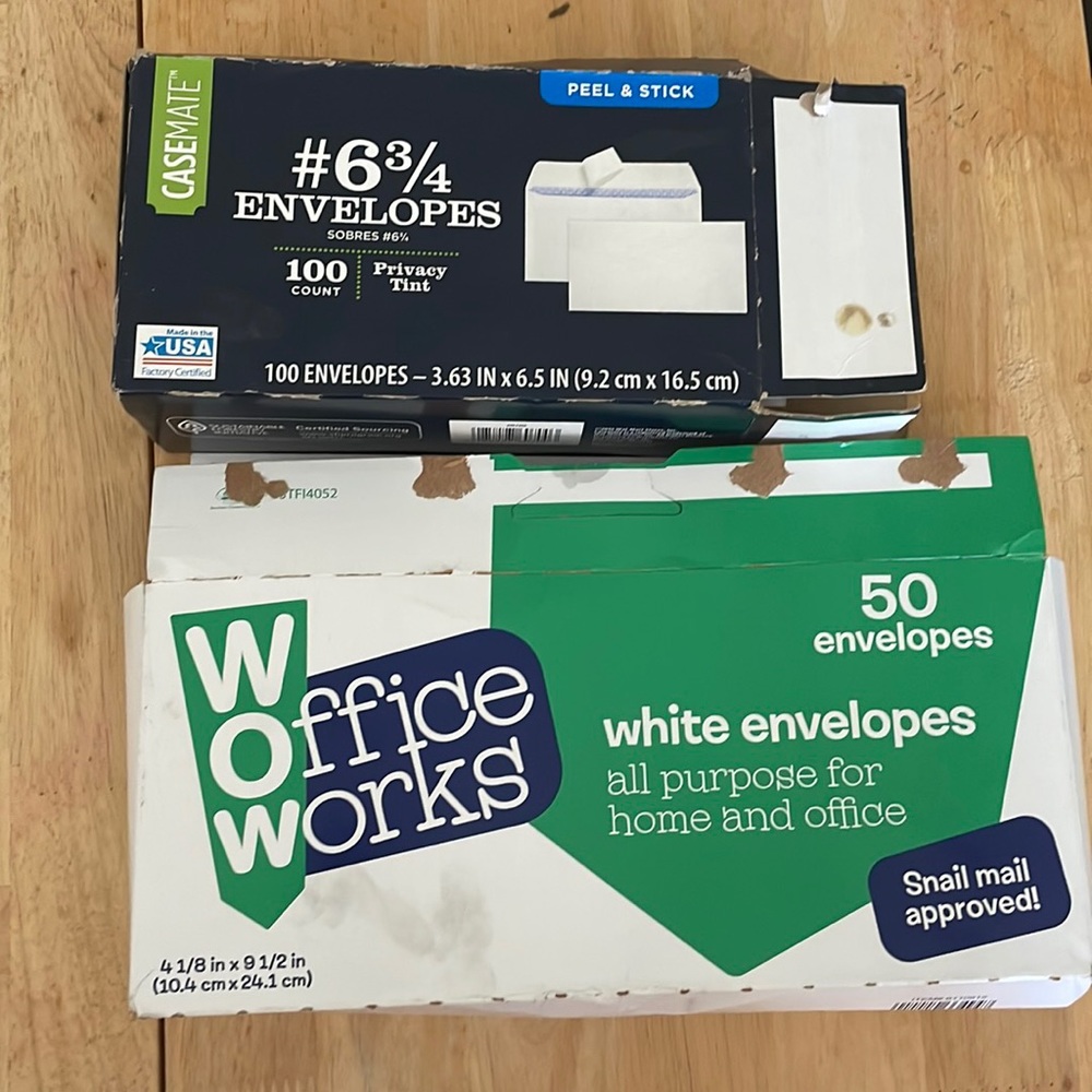 Envelopes